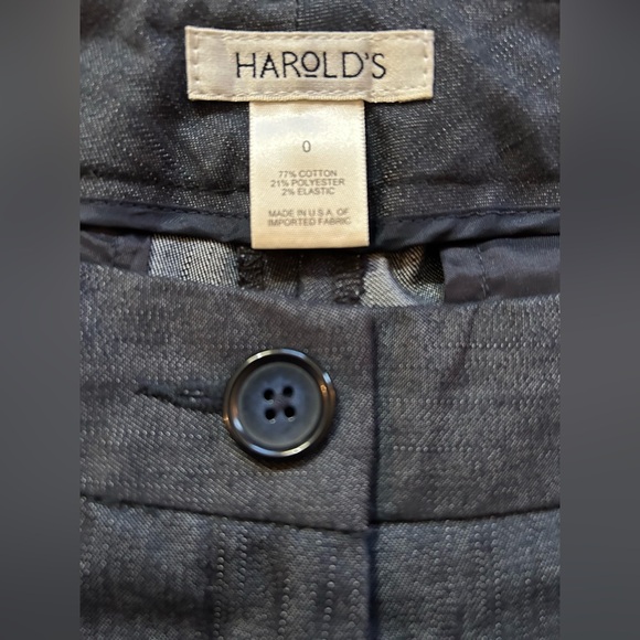 Harold’s Dark Denim Trouser Jean Sz 0 - Picture 3 of 9